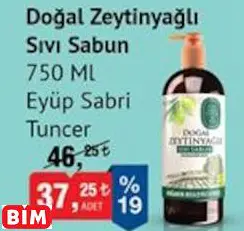 EYÜP SABRİ TUNCER DOĞAL ZEYTİNYAĞLI SIVI SABUN